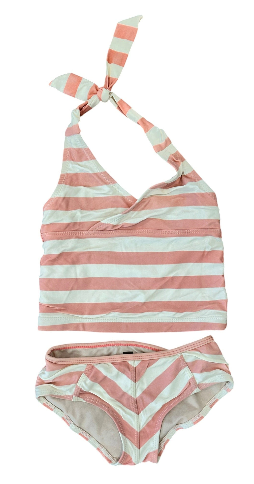 Youth Size 2 - Tea Collection Stripe Halter Bikini