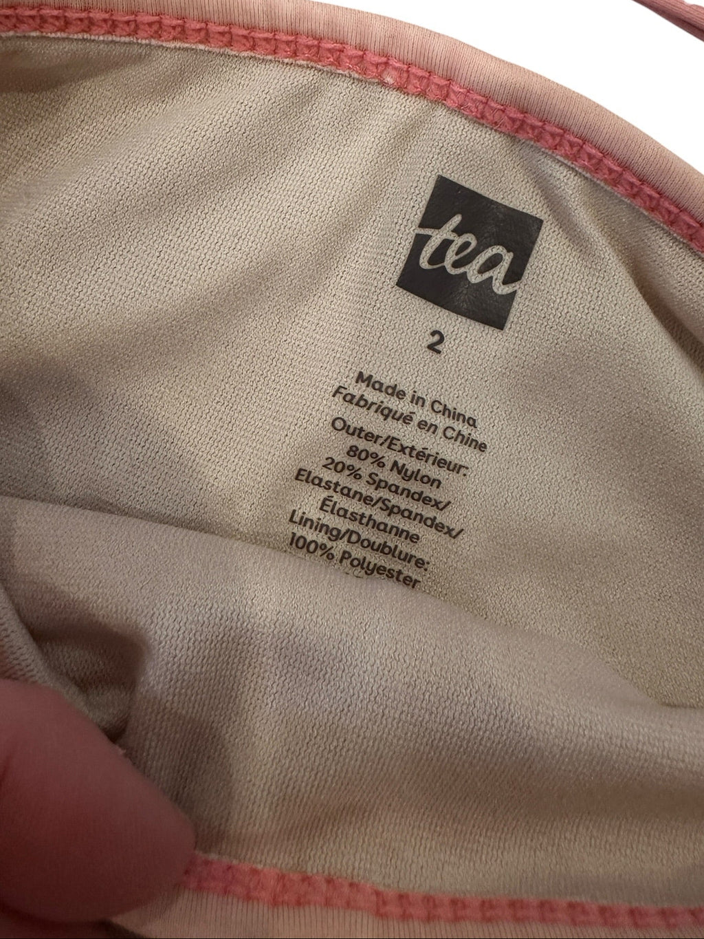 Youth Size 2 - Tea Collection Stripe Halter Bikini