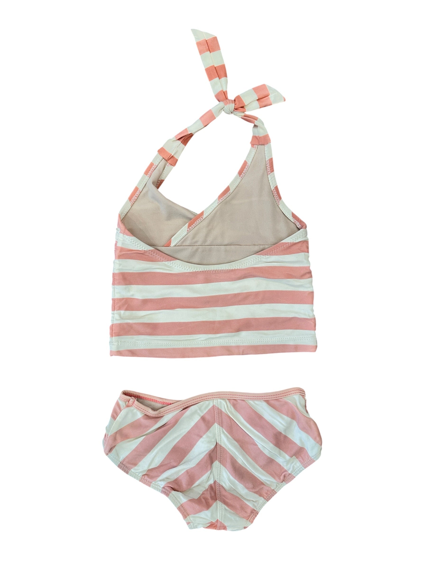 Youth Size 2 - Tea Collection Stripe Halter Bikini