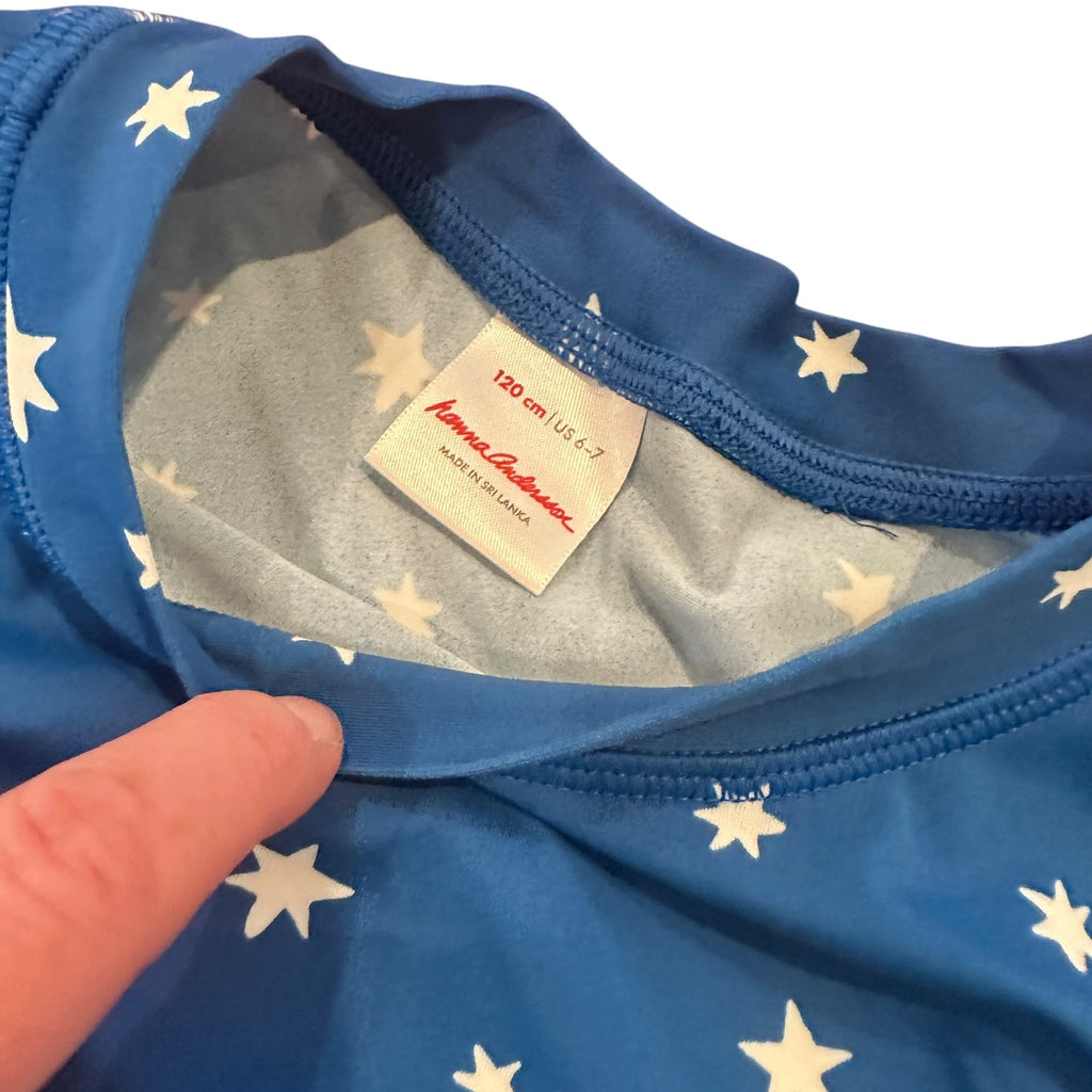 Youth Size 6/7 - Hanna Andersson Star Swim Rashguard