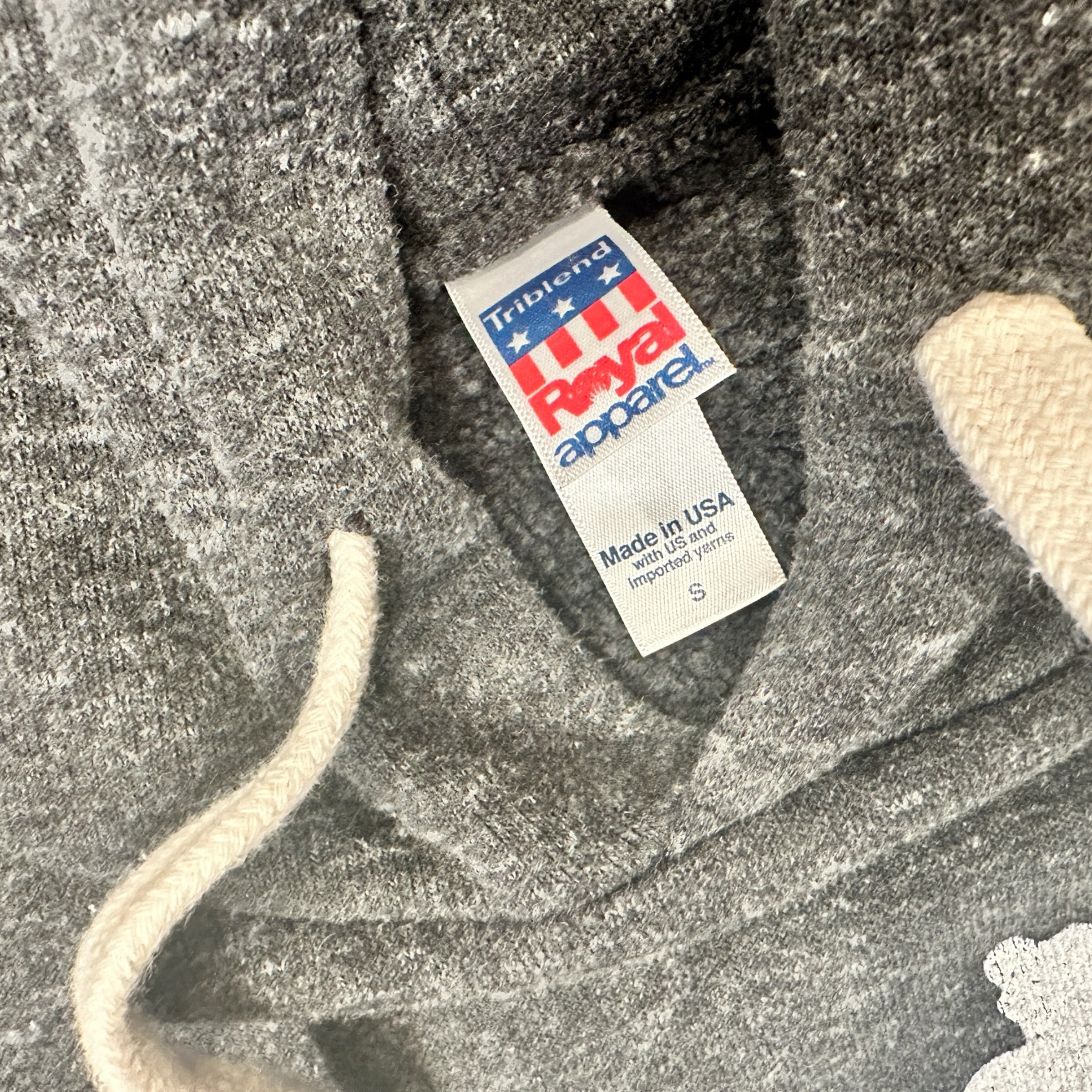 Triblend Royal Apparel Sweat Shirt