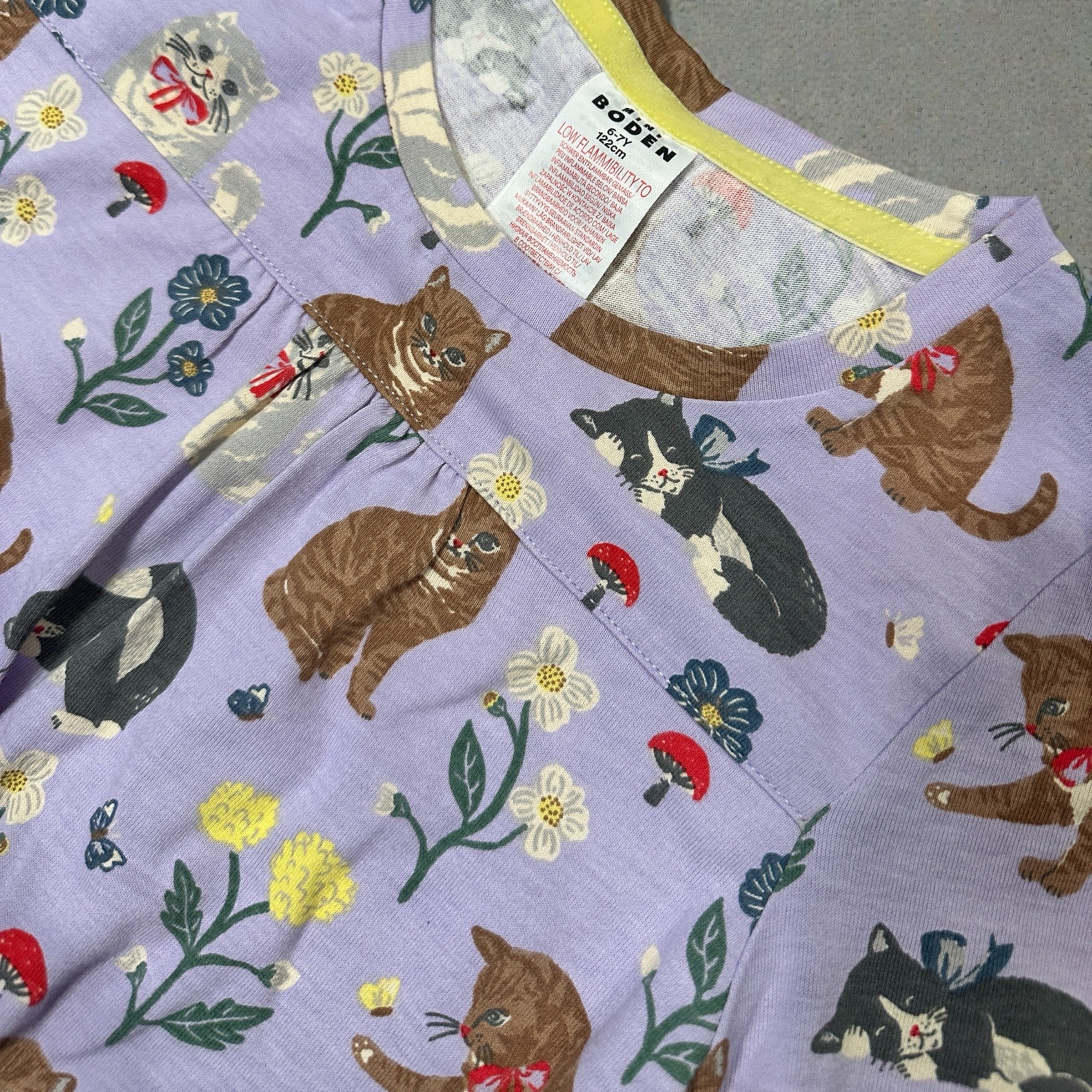 Mini Boden Long Sleeve Nightgown