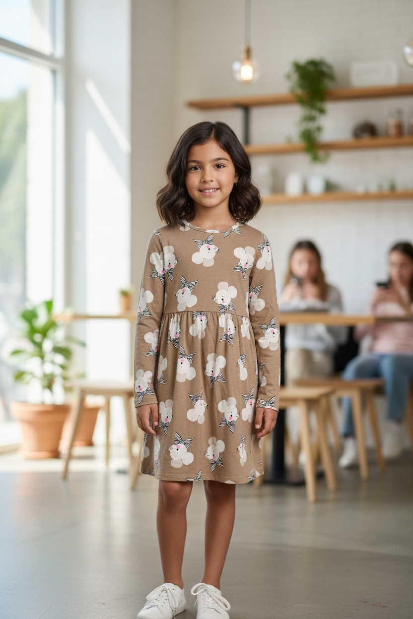 H & M Long Sleeve Dress