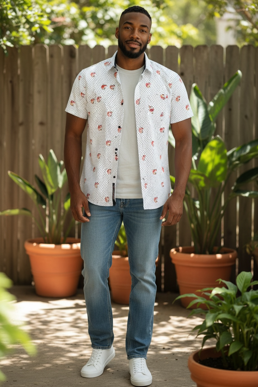 Size Small - Free Planet Short Sleeve Shirt