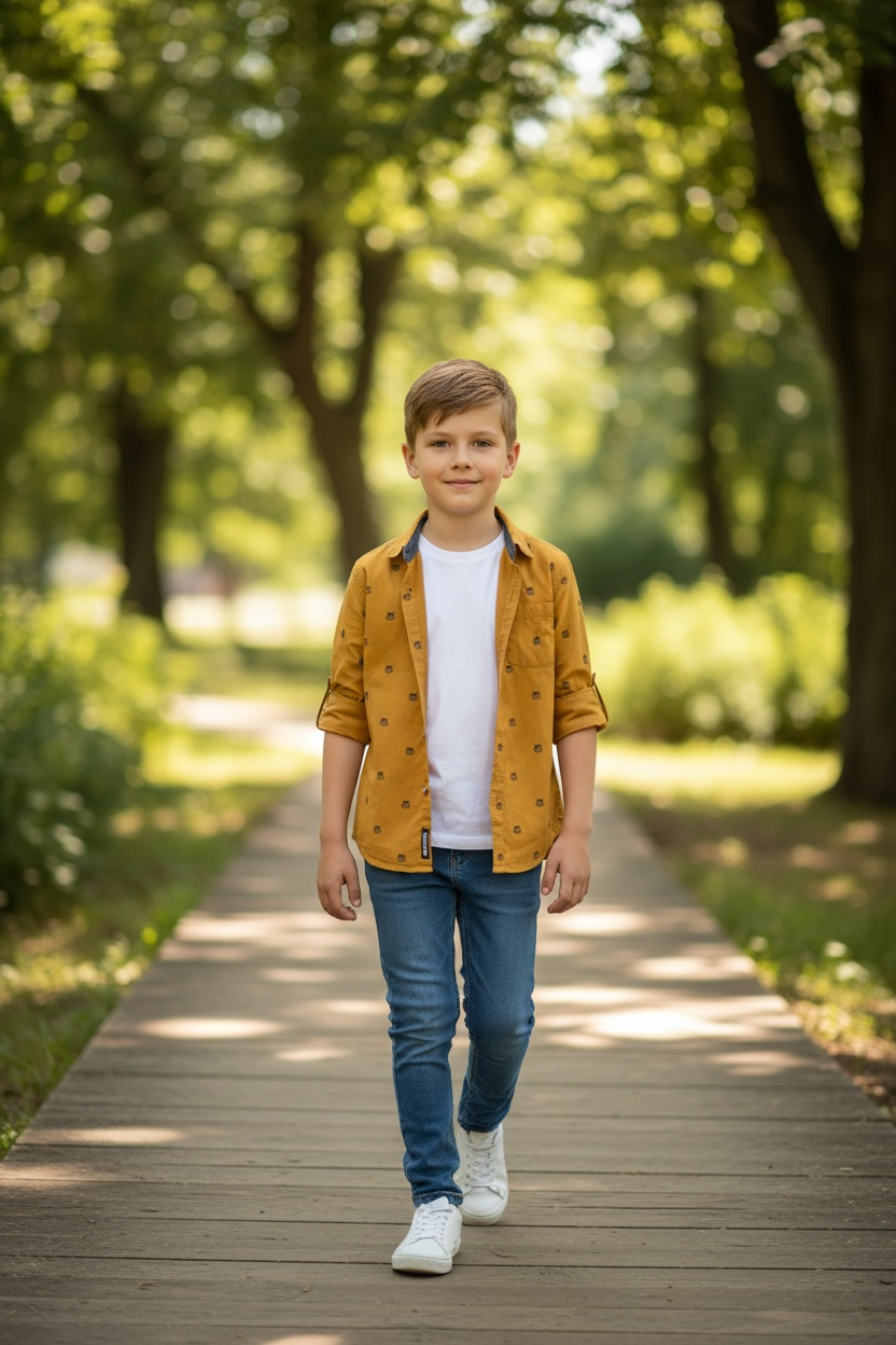 H&M L.O.G.G. Long Sleeve Button Down Shirt